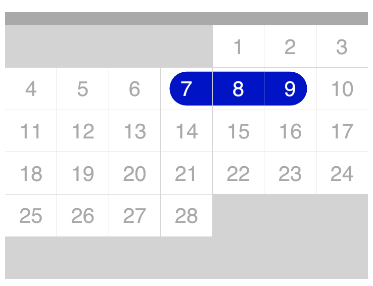 CalendarView